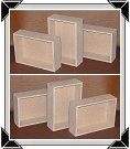 Hardboard Shadow Boxes: 8-23-11