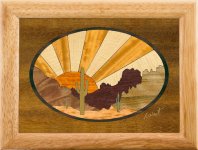 Desert Sunset Trinket Box
