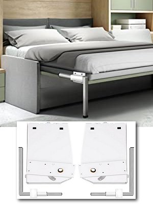 Murphy Bed Wall Springs Hardware Kit