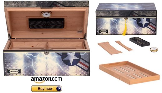 Fighter Jet Humidor