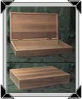 Walnut Pistol Storage Boxes
