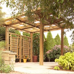 Made-in-the-shade Pergola
